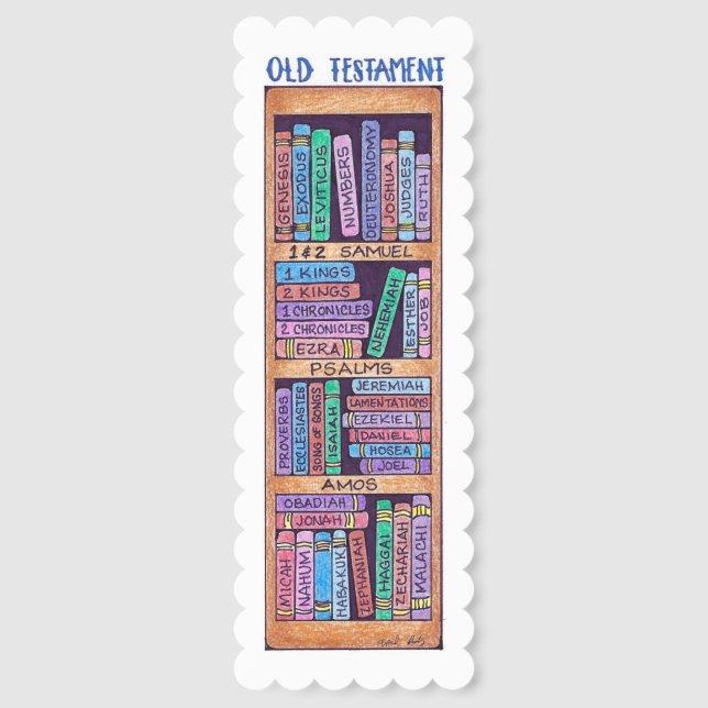 Bookmark - Books of the Old Testament (Front)