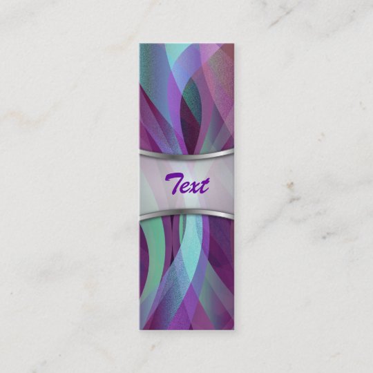 Bookmark Business Card Abstract Background