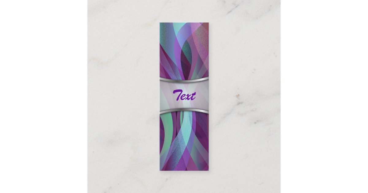 Bookmark Business Card Abstract Background