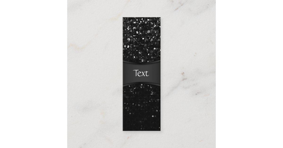 Bookmark Business Card Crystal Bling Strass