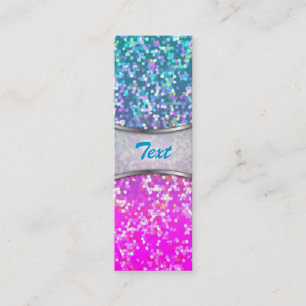 Bookmark Business Card Glitter Graphic Background