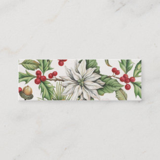 Bookmark? Business Card? Promotional material. Mini Business Card