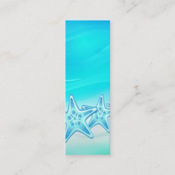 Bookmark Business Card Starfish by Medusa81 at Zazzle