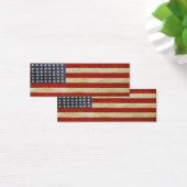 Bookmark Card with Vintage American Flag (Desk)
