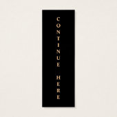 Bookmark Continue Here (Back)