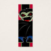 Bookmark Dracula Vampire Halloween Bloody Custom (Back)
