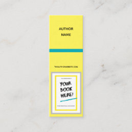 Bookmark for book signing, self-help, nonfiction mini business card