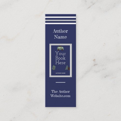 Bookmark for Childrens Book or Adventure Book Mini Business Card