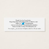 Bookmark for customers (Back)