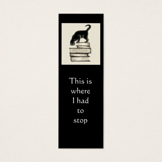 Bookmark for customers (Front)