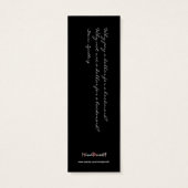 Bookmark - Giovanna Tornabuoni (Back)