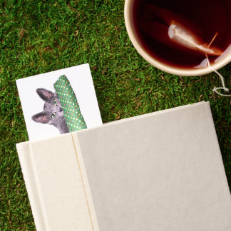 Bookmark - Kitten with Toy