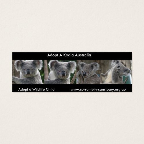 Bookmark Koalas Adopt a Wildlife Child Australia