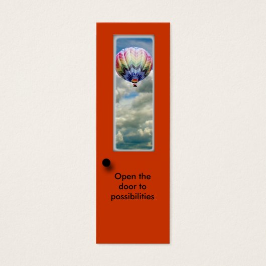 Bookmark - Open door to possibilities (Front)