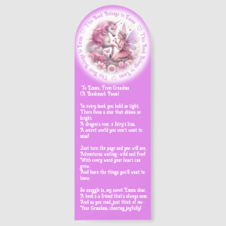 Bookmark Poem Grandchild