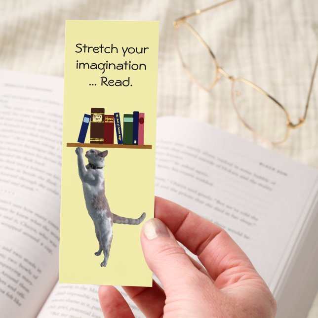 Bookmark - Stretch Your Imagination (Hand)