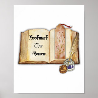 Bookmark This Moment Wall Art