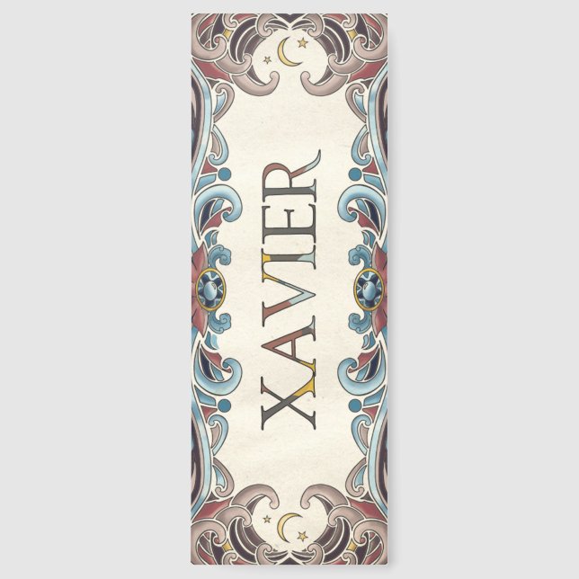 Bookmark - Xavier (Front)