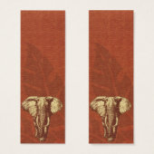 Bookmarker Safari Elephant (Front & Back)