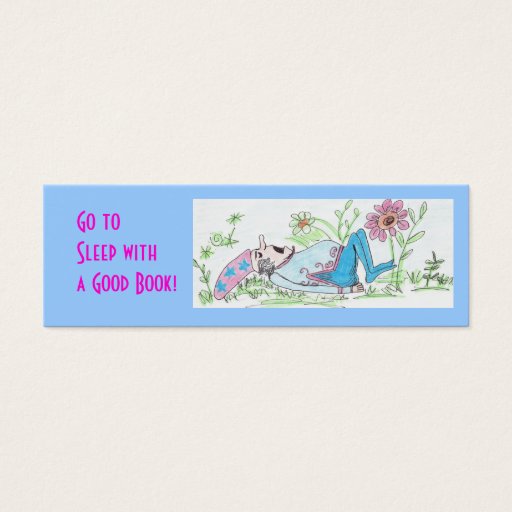 Customizable Bookmarks Business Cards