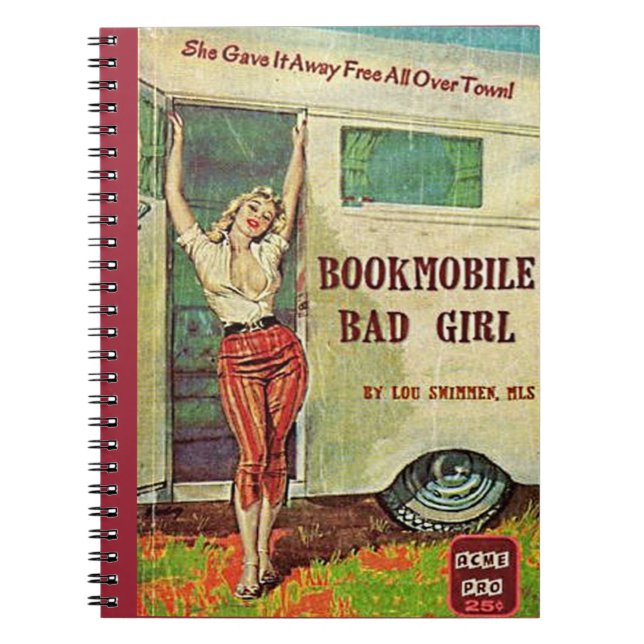 bookmobile bad girl notebook (Front)