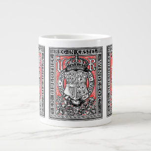 Bookplate Queen Victoria at Windsor Castle Giant Coffee Mug