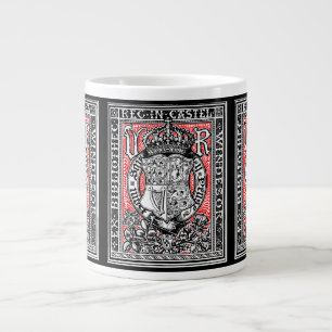 Bookplate Queen Victoria at Windsor Castle Giant Coffee Mug