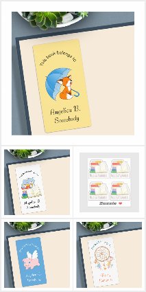Bookplate Stickers