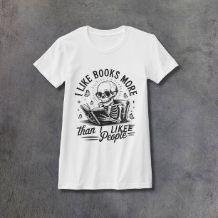 Books Above People Women's Fitted T-Shirt