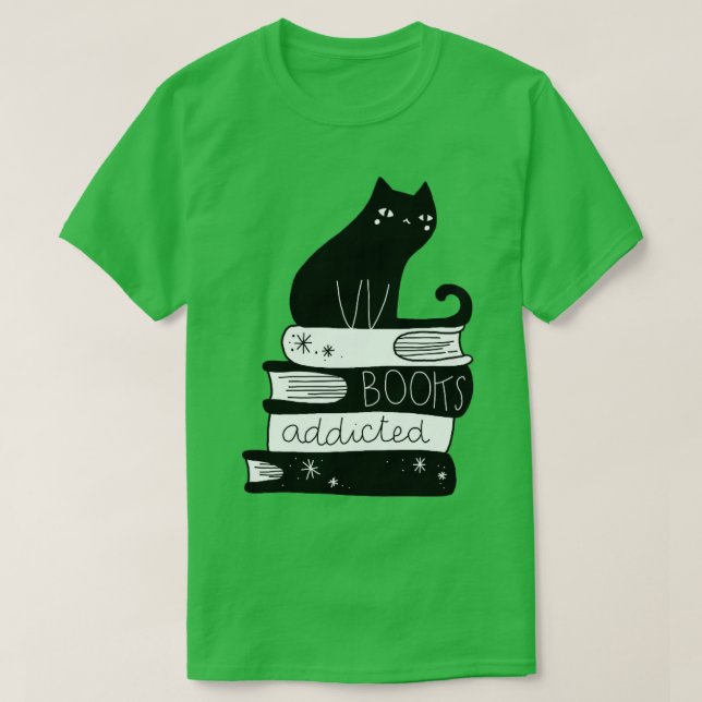 books addicted T-Shirt (Design Front)