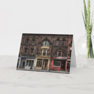 Books and Bistros and Butchers No 5 Color Version Card
