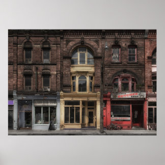 Books and Bistros and Butchers No 5 Color Version Poster