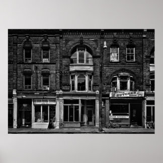 Books and Bistros and Butchers No 5 Poster
