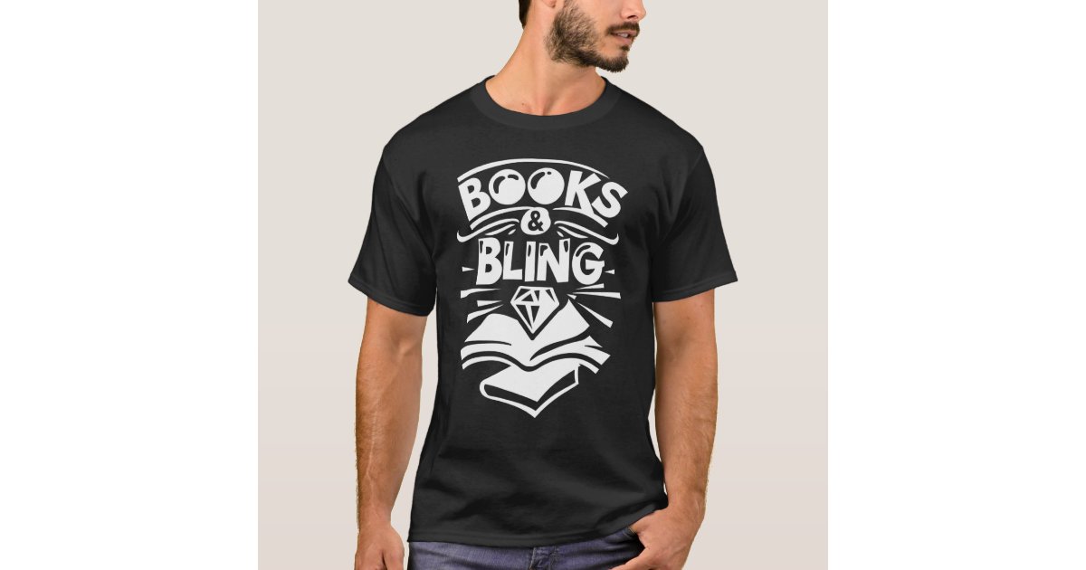 Books and Bling First Day of School' Kids' T-Shirt