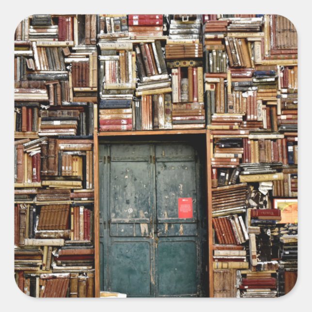 Books and Books Square Sticker (Front)