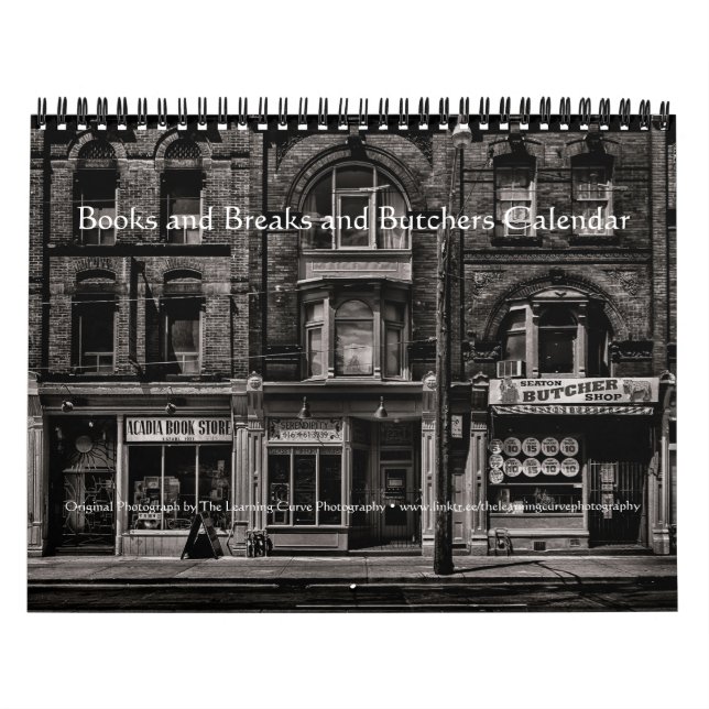 Books and Breaks and Butchers Calendar (Cover)