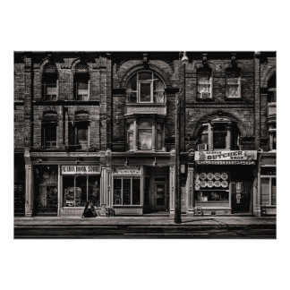 Books and Breaks and Butchers Photo Print