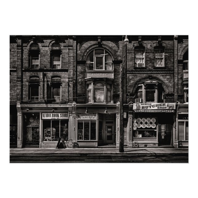Books and Breaks and Butchers Photo Print (Front)