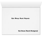 Books and Cats Cards (Inside Horizontal (Bottom))
