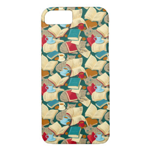 Books and cats iPhone 8/7 case