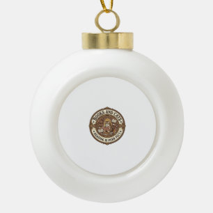 Books And Cats Cat Books Reading Vintage Vector Ar Ceramic Ball Christmas Ornament
