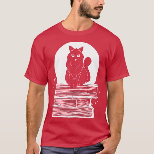 Books and Cats T_Shirt