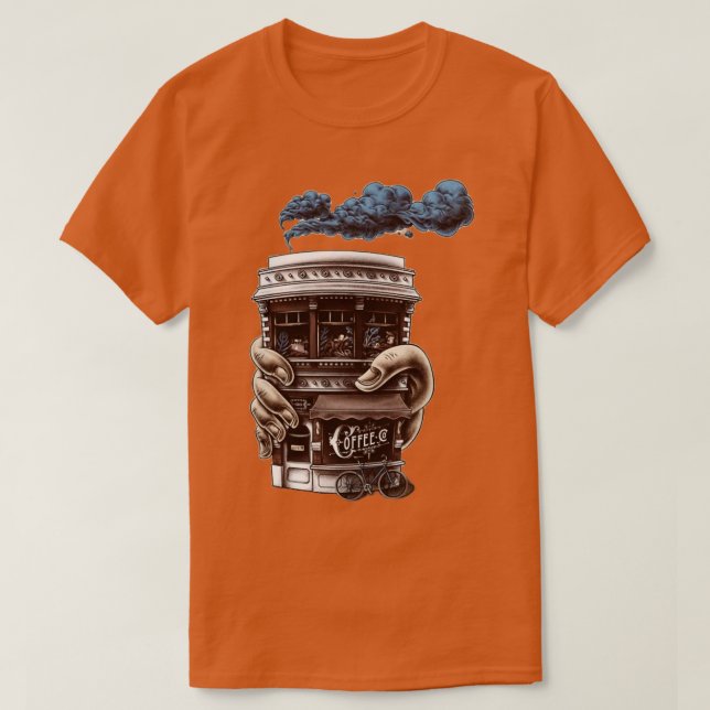 Books And Coffee And Dogs And Social Justice Stick T-Shirt (Design Front)