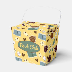 Books and Coffee Favor Box