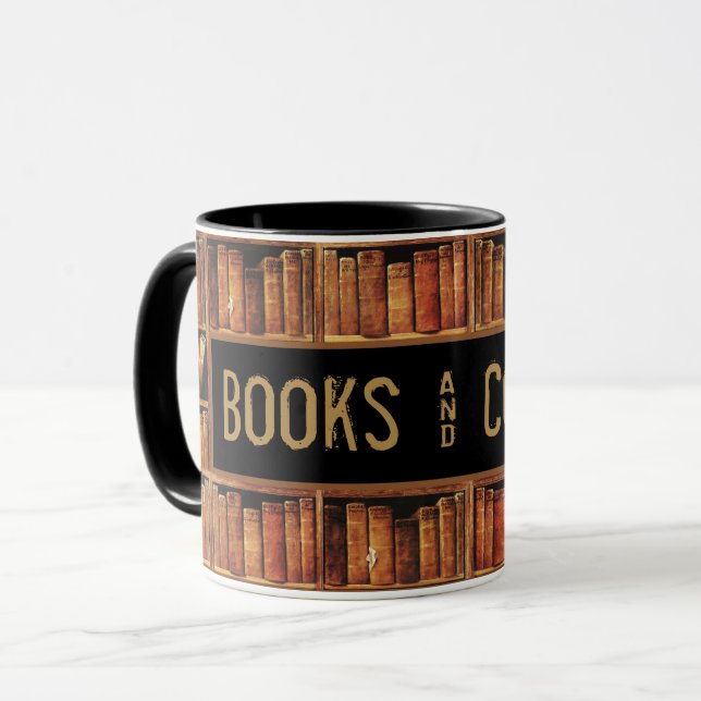 Books and Coffee Mug (Front Left)