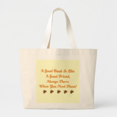 Books And Friends Tote Bag