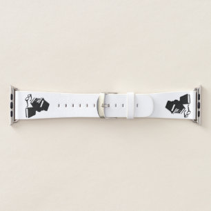 Books and Glasses Apple Watch Band