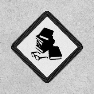 Books and Glasses Patch