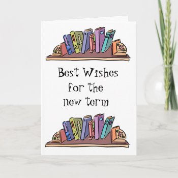 Books And Learning Card by windsorarts at Zazzle