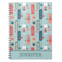 Books and Reading Themed Bookmarks Patterned
